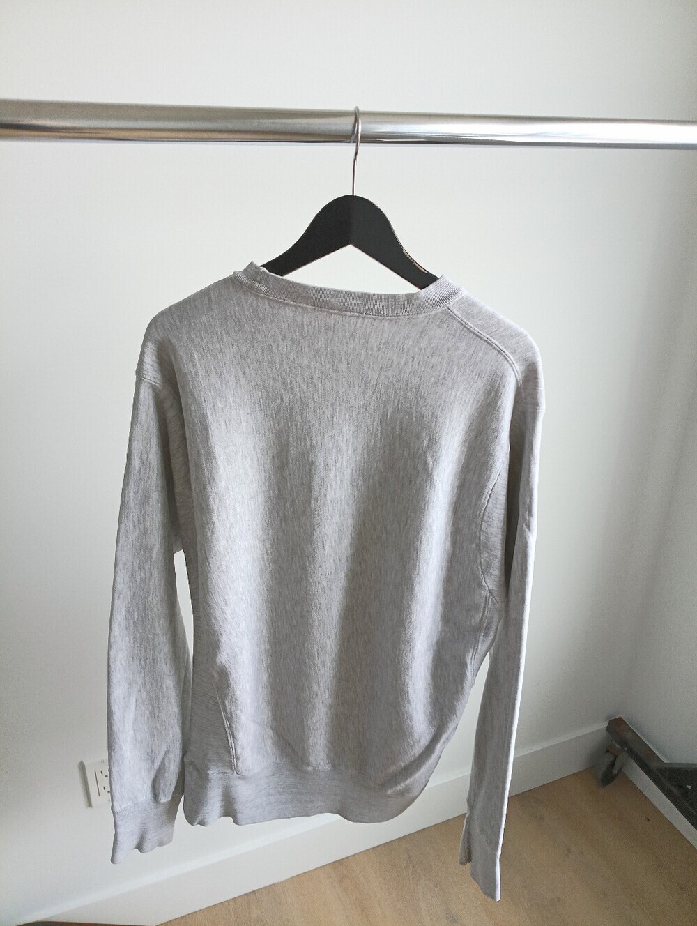 VTG 1991 Boston Bruins NHL Trench Crewneck Sweatshirt XL Distressed Grey - Picture 3 of 11